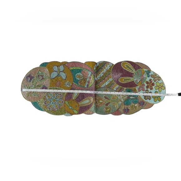 Pier 1 beaded Easter table runner - Picture 2 of 9